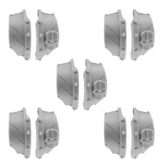 CATAPHRACTII TERMINATOR SHOULDER PADS - IRON WARRIORS